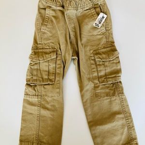 RUUM Khaki Cargo Boy Pull On Pants Size 3T